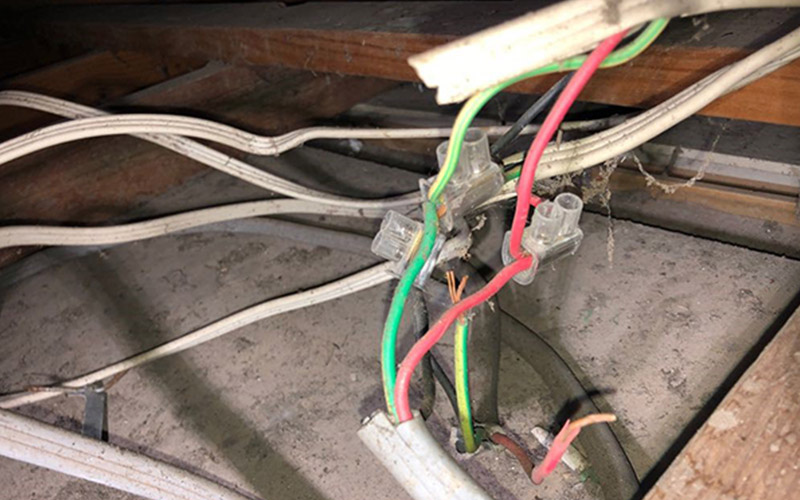 exposed electrical wiring shepparton